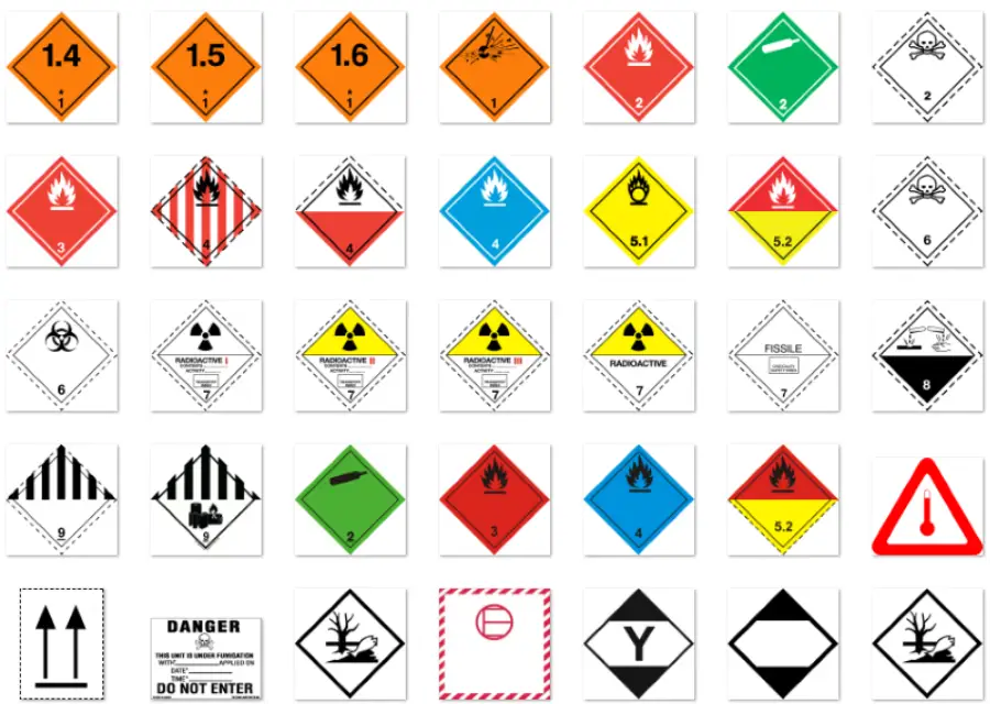 ADR LQ EQ etiket ölçüleri ve uygulama örnekleri